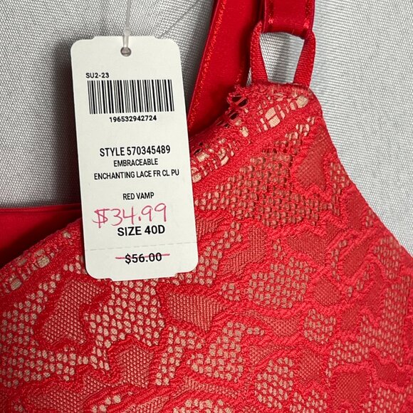 NWT!!! Womens Soma Size 40D Bra - Picture 3 of 4